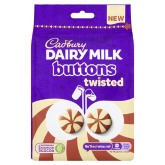 Picture of Bags Dairymilk Buttons Twisted 105g x10